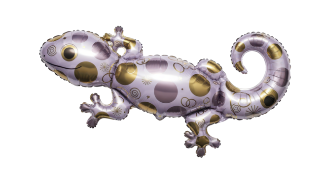 Whimsical Lizard Shaped Balloon - A Fun and Festive Decoration