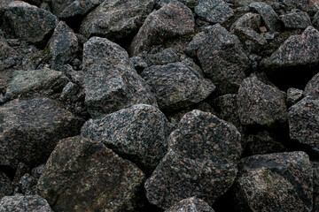 Stacked stones in muted colors for landscaping projects