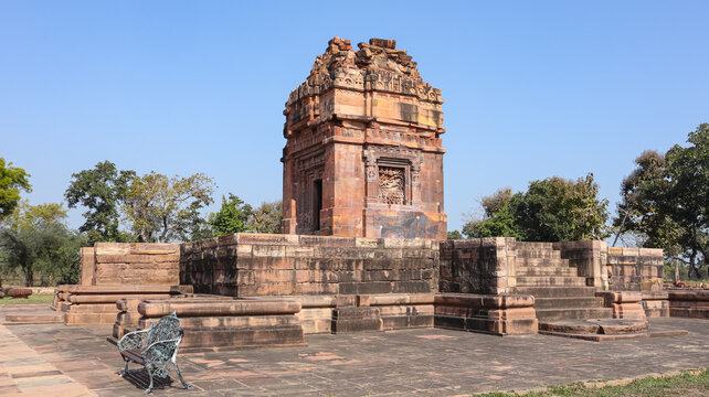 India, Uttar Pradesh, Lalitpur, Ancient Ruin Gupta Period  Lord Vishnu Temple Called Dashavtara Temple of Deogarh. One of the Oldest Group of Temples.
