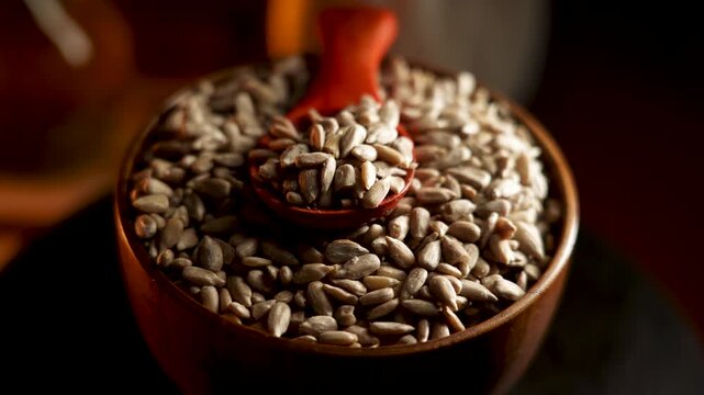 Enjoy roasted sunflower seeds in a cozy setting with friends at the local park