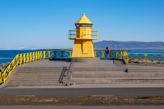 Panorama marino  a reykjavik