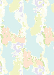 Obraz premium Abstract contemporary seamless pattern. Hand-drawn grunge artwork design. Repeatable boho print. Vector illustration.