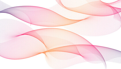 Abstract flowing lines create a dynamic and visually appealing background, Smooth Abstract Waves Background.