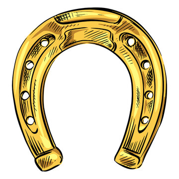 Horse shoe gold