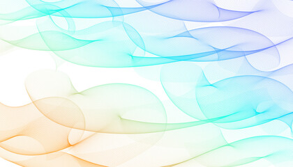 Abstract flowing lines create a dynamic and colorful background, Smooth Abstract gradient, Waves Background,