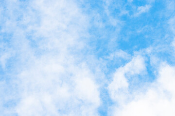 Clouds and blue sky background at day time