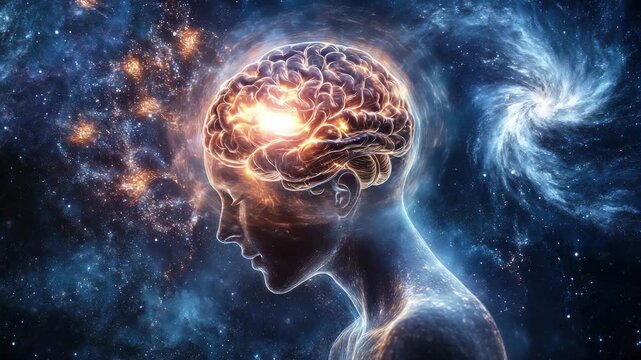 Consciousness cognitive sphere: mental clarity, recognition level, cerebral mechanism, observation focus, synaptic action, personal reflection, emotional condition, intellect presence,