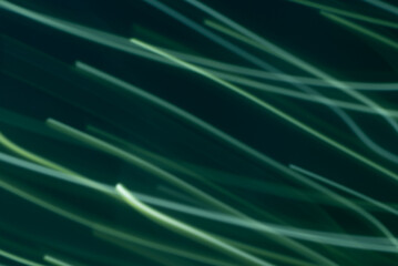 Abstract, inclined, transparent green-blue waves