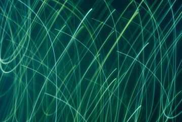 Abstract Diagonal Teal And Green Lines Background