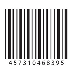  Simple barcode icon, barcode scratched vector illustration , barcode icon for selling, shopping etc.