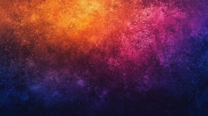 Vibrant abstract nebula with cosmic colors and textured gradients