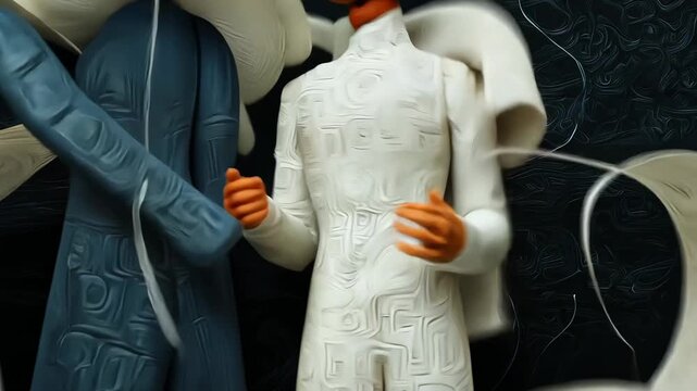 Modern Figurative Sculpture Art: Captivating Expression and Craftsmanship in Contemporary Decorative Art Design