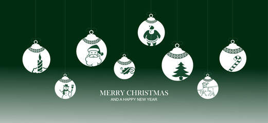 Collection of Hand-Drawn Christmas Tree Vector Icons