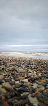 Kieselstrand bei Bjerregard