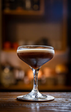Espresso martini cocktail