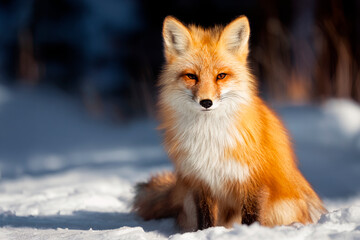 Fox in winter
