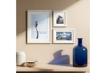 Photo Frames Mockup