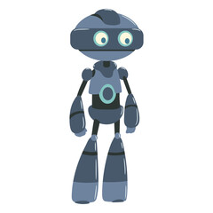 Little robot illustration character