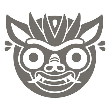 Fiesta tirana diablada chile monochrome