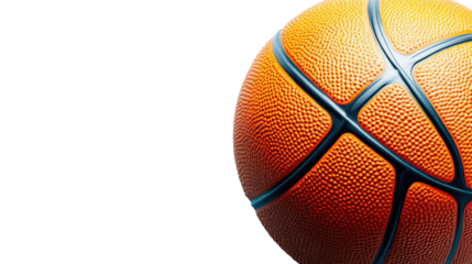 Basketball on Transparent Background