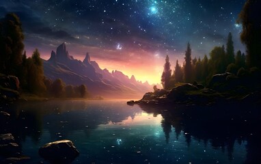 Fantasy landscape