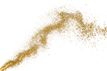 Shimmering Gold Sparkles Texture. Warm Glowing Particles Overlay. Magic Dust Effect.