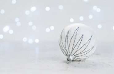 White christmas with snow