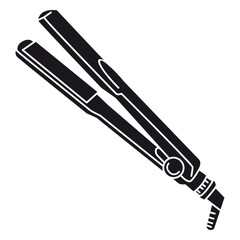 Hair straightener cut-out