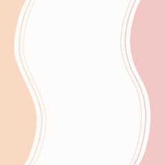 Soft pastel abstract waves background with gentle flow