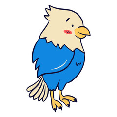 Obraz premium Bold eagle cute