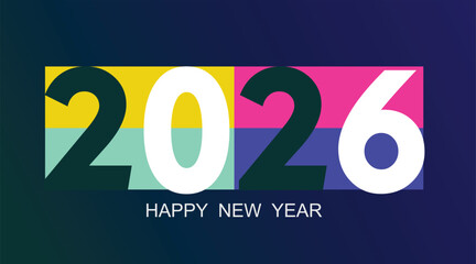 2026 Vision Mark Emblem &ndash; Creative Annual Branding Icon