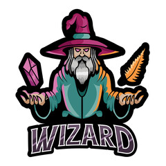 Magic wizard color stroke