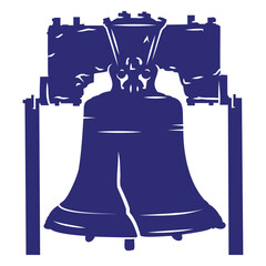 American liberty bell cut out © Vexels