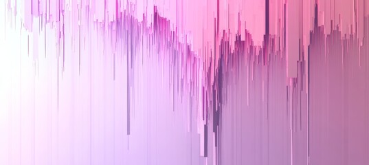 Minimalist Digital Art with Soft Pink and Purple Gradient, Abstract Design for Modern Aesthetics