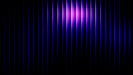 Wavy reed glass vertical stripes background