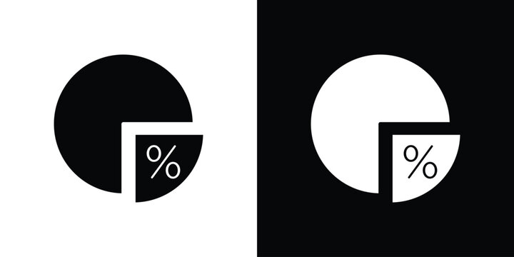 Ratio icons vector silhouette design. Vector flat graphic design illustration.