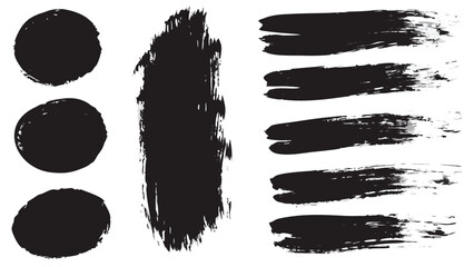 grunge brush strokes