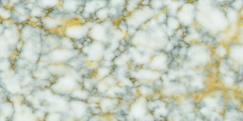 Close-up of a light-colored marble surface with intricate veining patterns in gold and gray.
