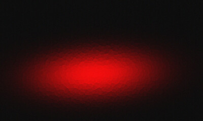 Abstract red light explosion on a black background with a geometric pattern design