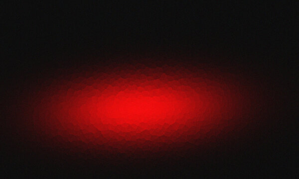 Abstract red light explosion on a black background with a geometric pattern design