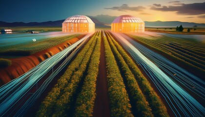 technology integration for sustainable agriculture and smart farming