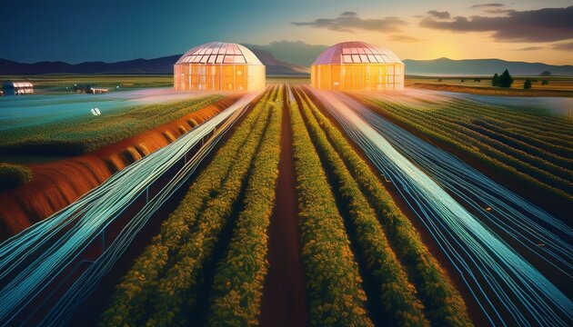 technology integration for sustainable agriculture and smart farming