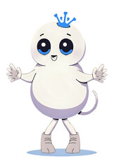 Obraz premium funny cartoon tooth