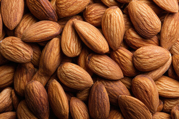 Fototapeta premium Tasty and nutritious almond nuts 