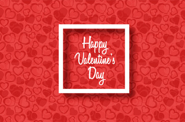 Happy Valentine's Day Greeting Card Happy Valentine's day poster voucher