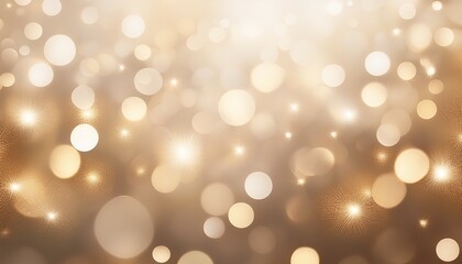 Obraz premium light beige bokeh background