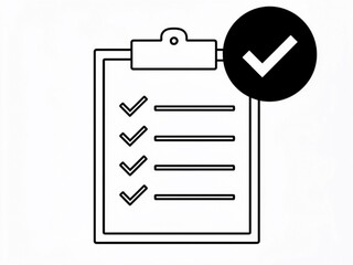 clipboard icon vector illustration