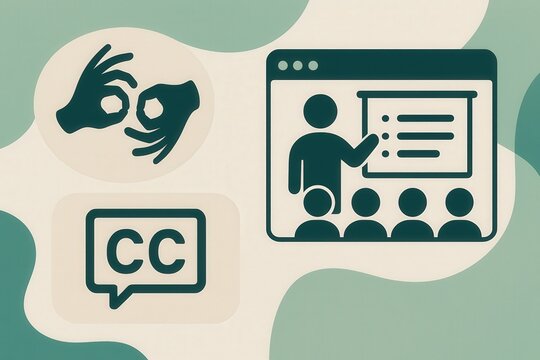 Educational Technology Empowering Accessible Communication through Visual Learning Integration Represented by Graphic Elements for Enhanced Engagement and Interaction