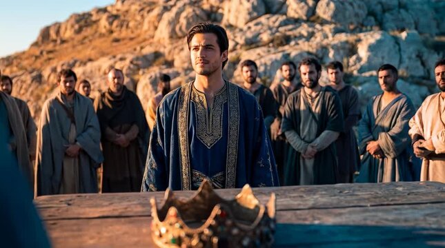 Absalom Betrays David, Son vs. King