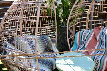wicker chairs